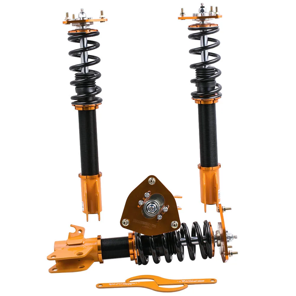 Adj. Camber&Height Coilover Shock Strut for Subaru Impreza WRX 02 07