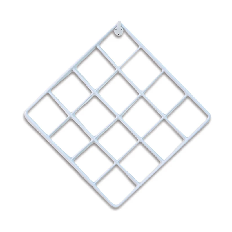 

Nordic Ins Style Metal Mesh Grid Wall Photos Grids Pictures Postcards Frame Iron Storage Rack Holder Home Bedroom DIY Decorati