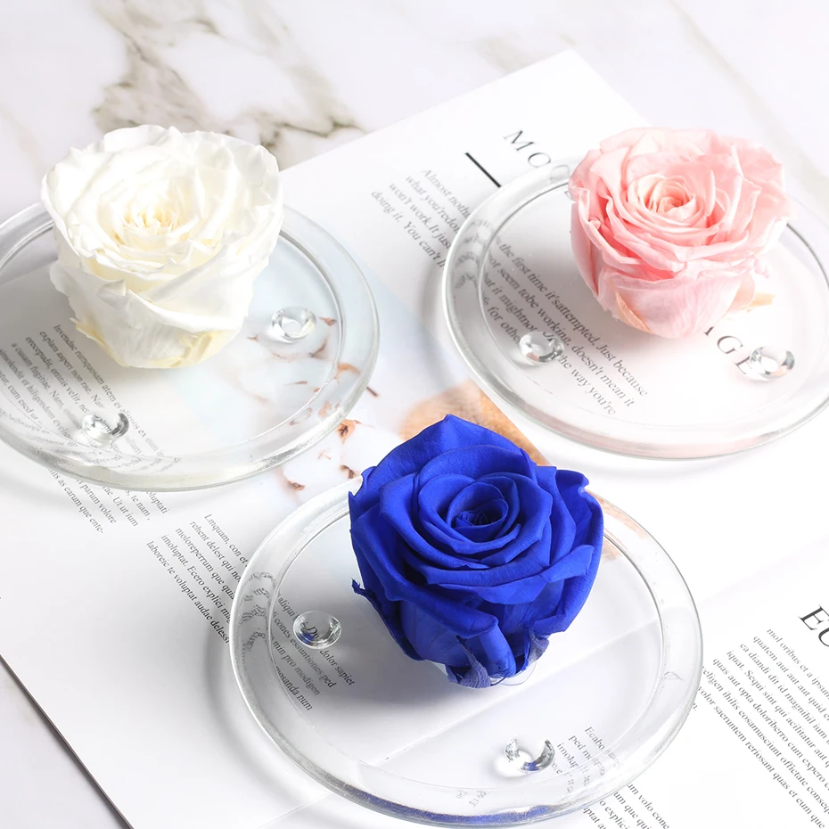 

Eternal Rose- Preserved Flower Rose Fresh Flower Rose Gift Valentine's Day Mother's Day Anniversary Birthday Thanksgiving Girls