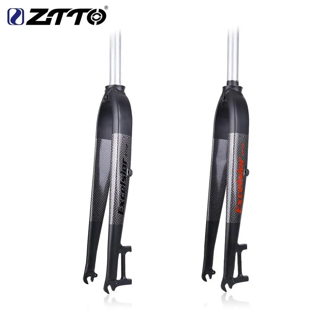 

ZTTO MTB Aluminum Alloy Rigid Fork for 29 27.5 26 29er Mountain Bike Disc Brake Straight tube 9mm Quick Release