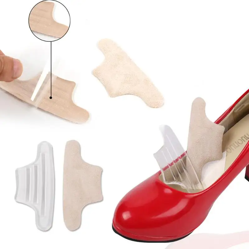 1 Pair Silicone Gel Shoe Insole Inserts Pad Cushion Heel Protector