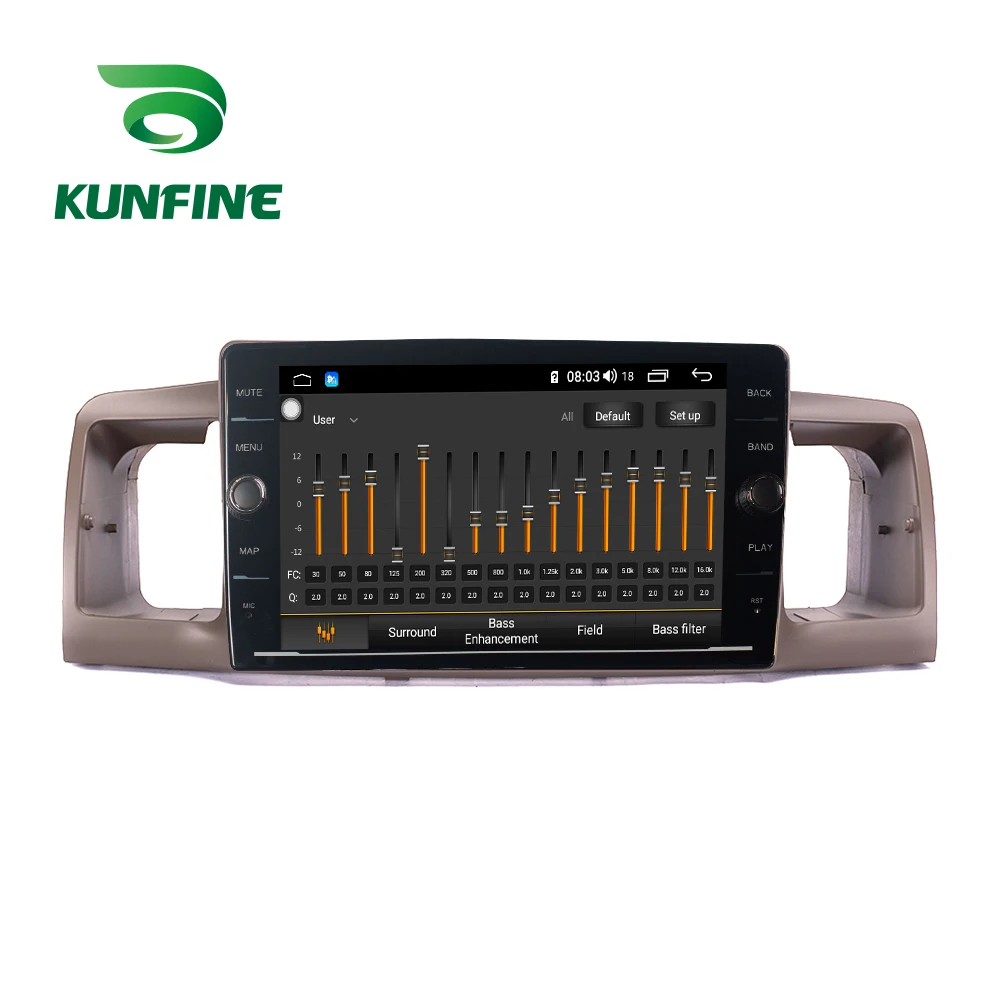 Cheap Octa Core RAM 4GB Android 8.1 Car DVD GPS Navigation Player Deckless Car Stereo For Toyota Camry 2007-2011 Radio Headunit 3