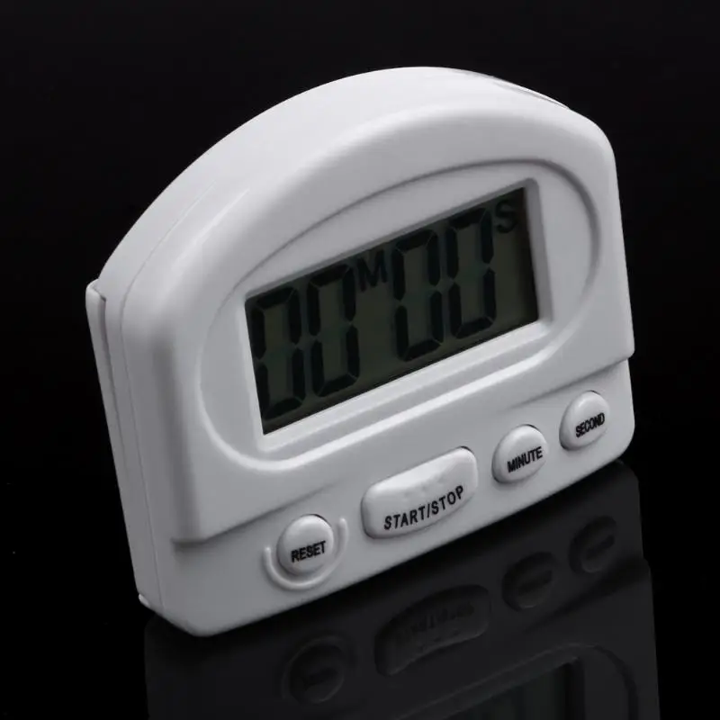 LCD цифровой пластиковый кухонный Счетчик Таймер модный Будильник Напоминание