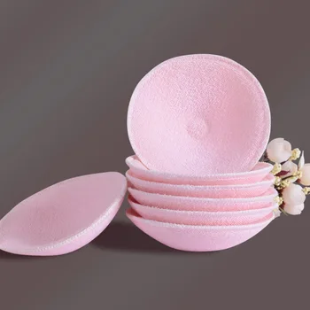 

Reusable Nursing Breast Pads Washable Soft Absorbent Baby Breastfeeding Waterproof Breast Pads Pure cotton