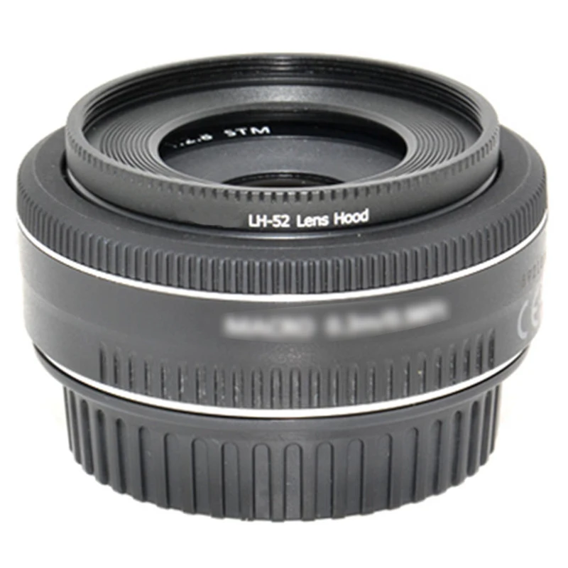 Es 52 металлическая бленда для объектива Canon EF S 24 мм F2.8 Stm Ef 40 F/2 8|Бленды| |