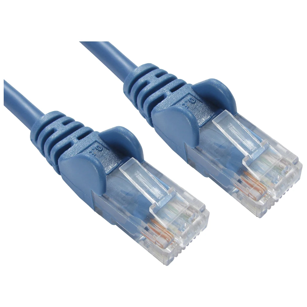 

FFYY-RJ45 Ethernet Cat5 Network Cable LAN Patch Lead Blue