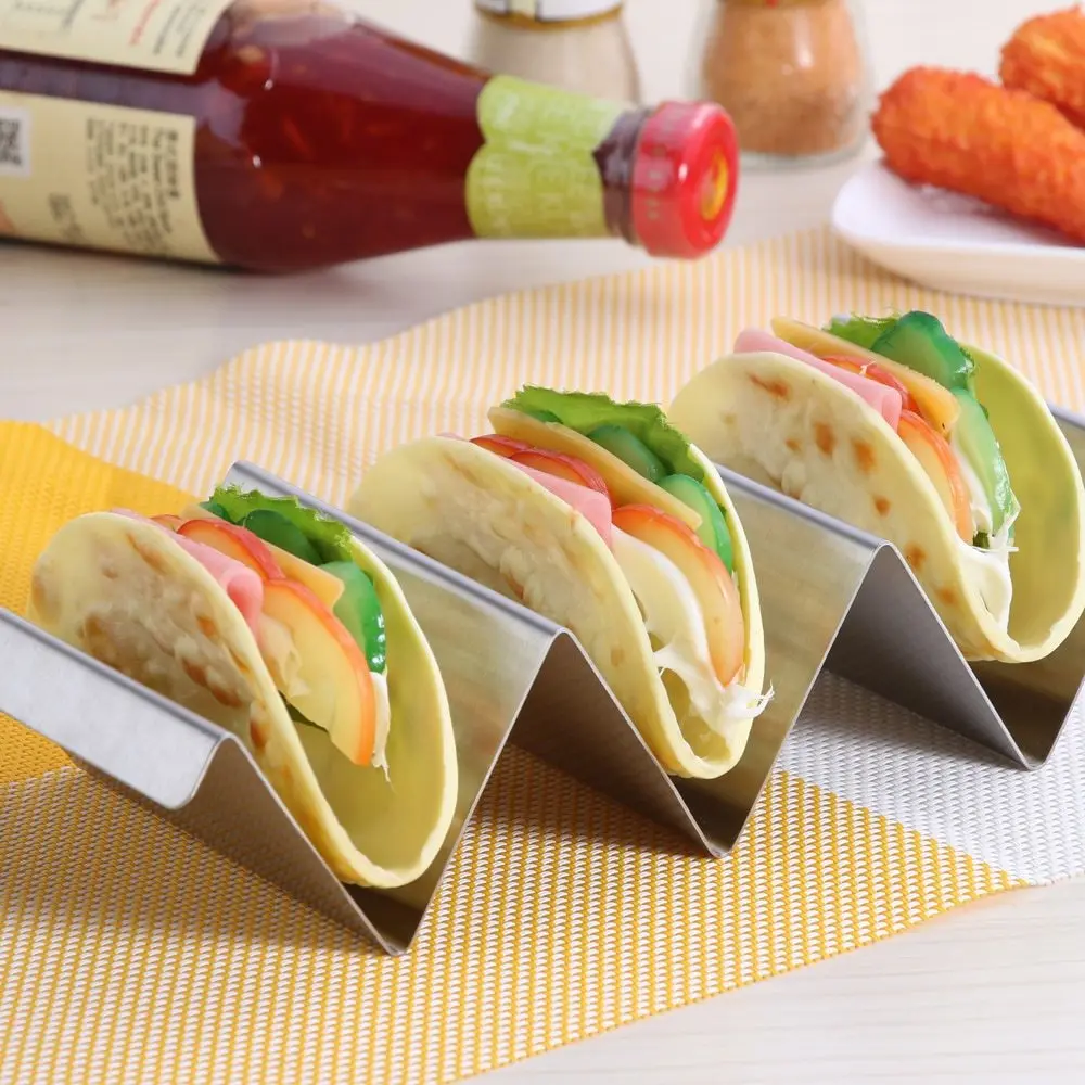 Подставка Держатель Taco из нержавеющей стали кухонные стеллажи для тортилий