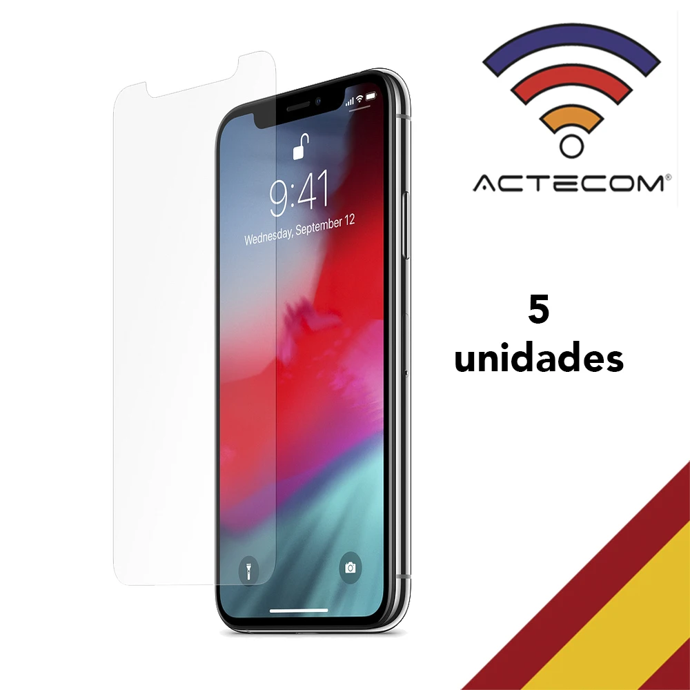 5 шт. гибкая защитная пленка ACTECOM для iPhone X 8 дюйма|Защитные стёкла и плёнки| |