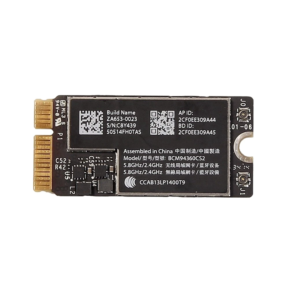 Wi-Fi Bluetooth Карта Аэропорта Bcm94360Cs2 для Macbook Air A1465 A1466 Md711 Md760 | Компьютеры и офис