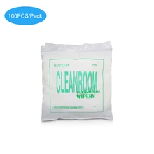 100 шт антистатические пыли чистой тканью мобильного телефона ЖК-дисплей светодиодный сенсорный ремонт " дюймов(1009 s) имитация из микроволокна для очистки