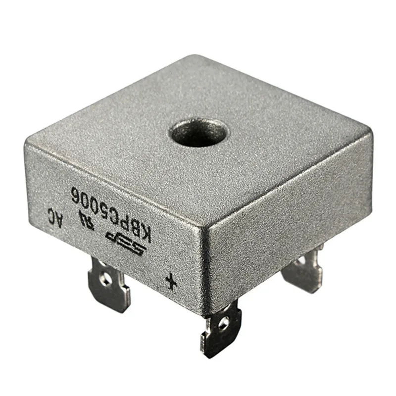 KBPC5006 электрический мост выпрямитель 50A Amp 600V металлический чехол управления