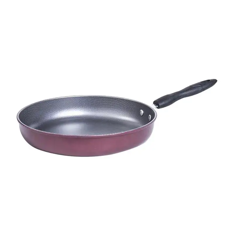 

26CM Stainless Steel Frying Pans Non-Stick Pan with Non-slip Handle Home Kitchen Cooking Pans Helper Cookware Inductiion&Gas