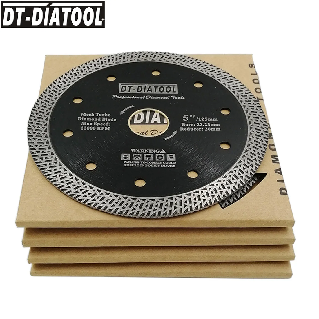 DT DIATOOL 5 шт./компл. 4 &quot4 5&quot или дюймов Горячим Прессованием отрезной диск алмазные
