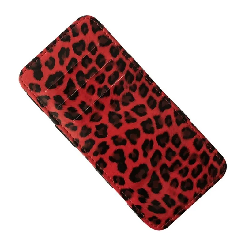 2018 Прохладный Leopard из искусственной кожи Для женщин Мода кошелек женский