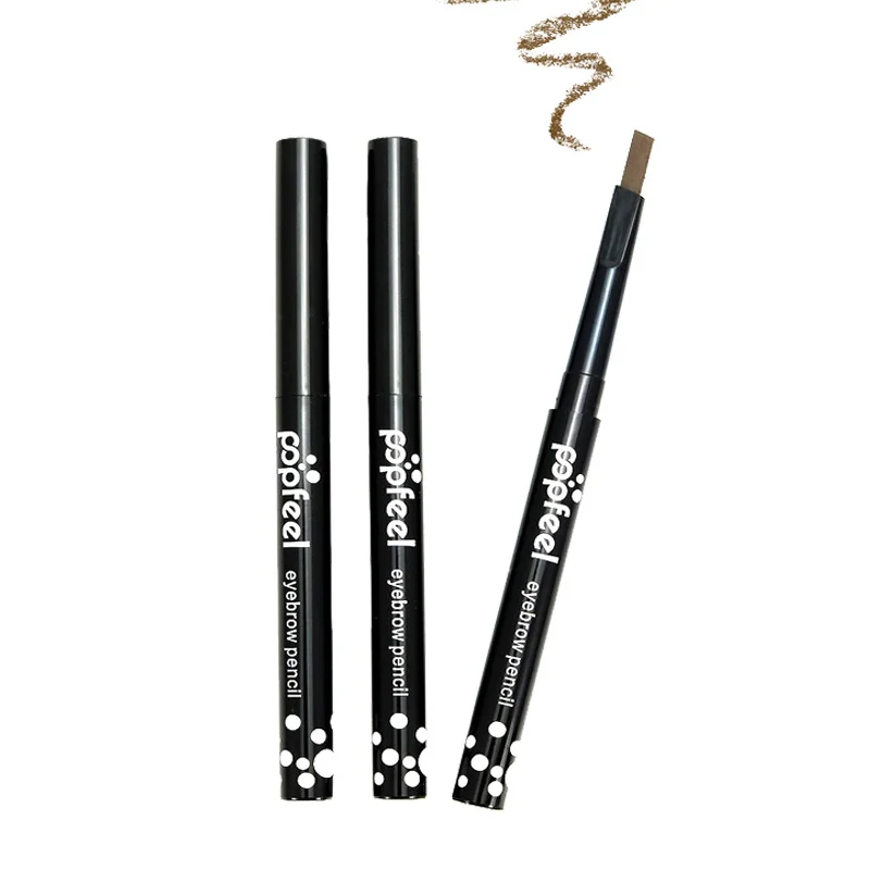 

Hot 5 Colors Optional Single Head Auto-Rotatable Eyebrow Pencil Sweatproof Waterproof Long Lasting Eyebrow Pens Free Shipping