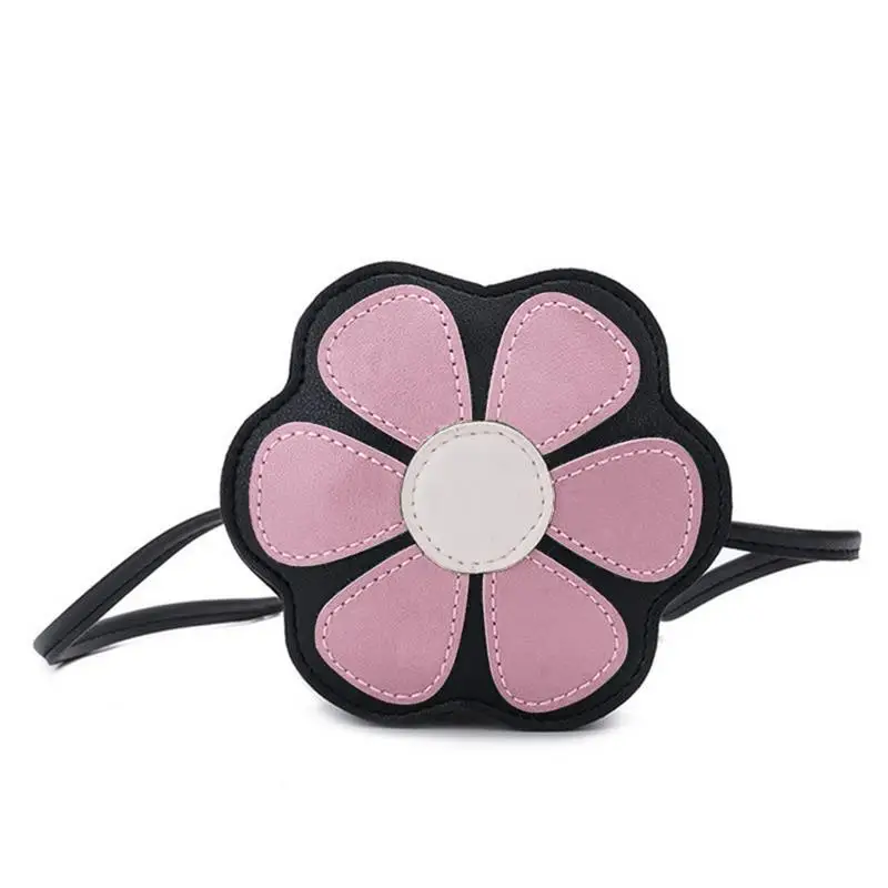 

Korean Fashion Children Mini Bag Single Shoulder Messenger Crossbody Hand Bags Cute Flower Small Purse For Girls Kid Bag Handbag
