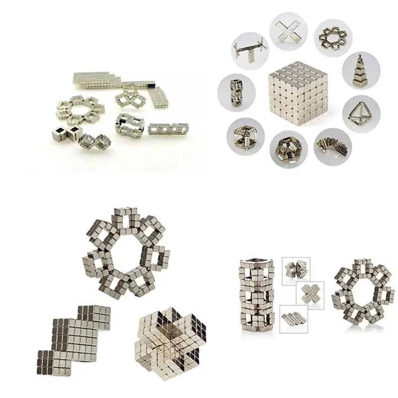 Ceny 216 sztuk potężny 6*6*6 magiczna kostka łamigłówka edukacyjne zabawki mini magnes kulki Puzzle metalowe koraliki DIY montaż Magcube Toy