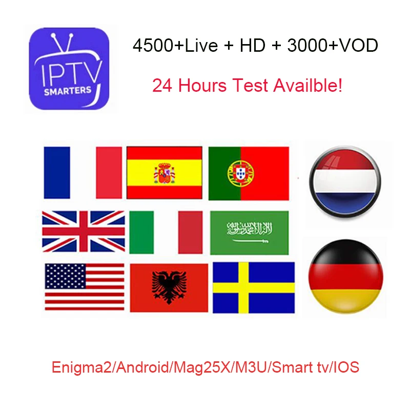 

Iptv Subscription Arabic Europe Portugal French Italian Polish Albania Uk Spanish Sports Iptv Code M3u Mag Free Test