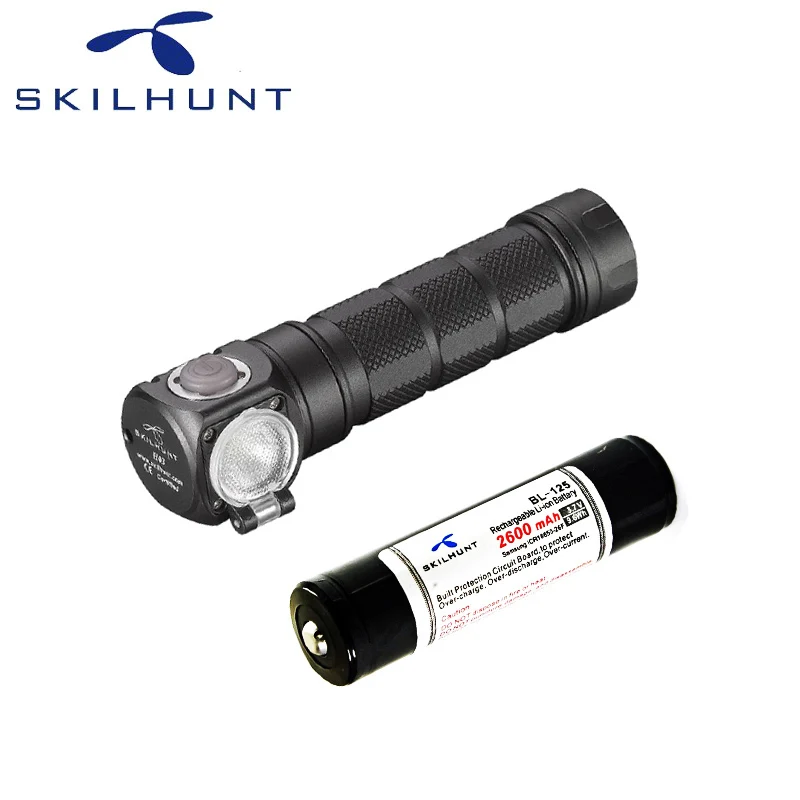 Skilhunt H03F светодиодный фонарь CREE XML 2 U4 1200Lm налобный для охоты рыбалки включая