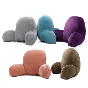 

55*35*20cm Sofa Pillow Increase Waist Pillow Chair Zipper Backrest Bed Wedges Body Positioners Bed Wedge Pillow Home Accessories