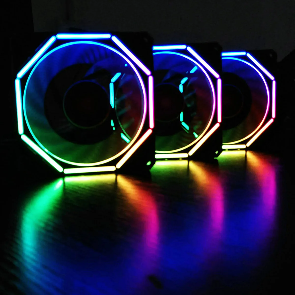 6pin وحدة معالجة خارجية للحاسوب PC التبريد مروحة RGB قابل للتعديل LED 120 مللي متر هادئة IR التحكم عن بعد الكمبيوتر مسند تبريد للاب توب مدمج به مكبر صو... 6pin وحدة معالجة خارجية للحاسوب PC التبريد مروحة RGB قابل للتعديل LED 120 مللي متر هادئة IR التحكم عن بعد الكمبيوتر مسند تبريد للاب توب مدمج به مكبر صو...