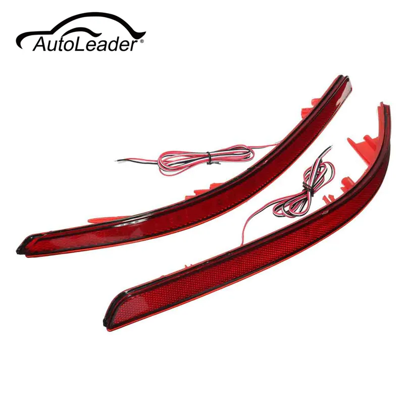 

2Pcs LED Parking Tail Lights Red Rear Bumper Reflector Brake Light For Kia Optima Magentis K5 2011-2013