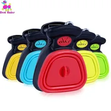 Portable Pooper Scooper Expandable Silicone Body with Waste Bag Dispenser poop bag Free Shipping