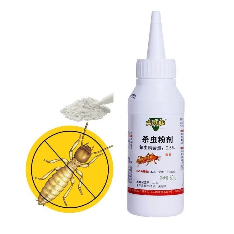 

60g Powerful TERMITES Killing Fipronil Kill Ants Bait Powder Killing Termites Household Insecticide Repeller Anti-Termite