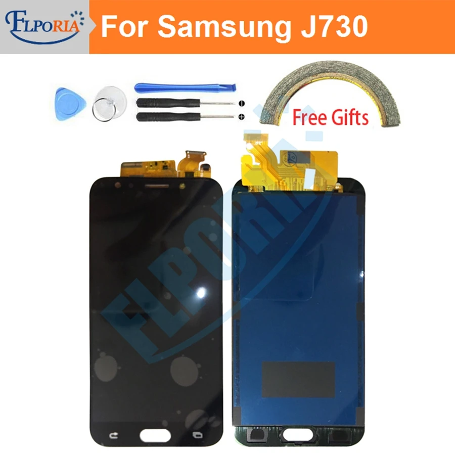 

LCD Screen For Samsung J7 Pro 2017 LCD J730 J730F LCD Display+Touch Screen Digitizer Assembly For Samsung J7 2017 Repair Parts