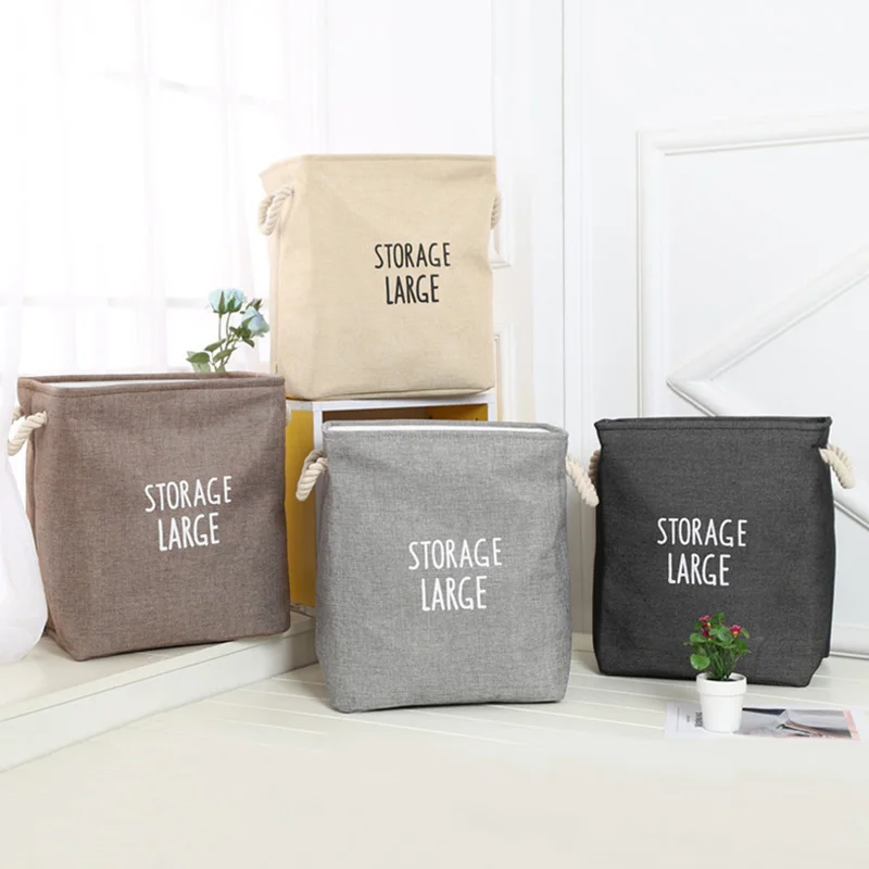 2019 جديد سلة الغسيل الاطفال لعبة الملابس القذرة منظم كبيرة طوي سلة الغسيل حقيبة المنزل الحمام سلة الغسيل حقيبة