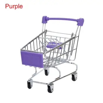 

Mini Supermarket Handcart Shopping Utility Cart Mode Storage