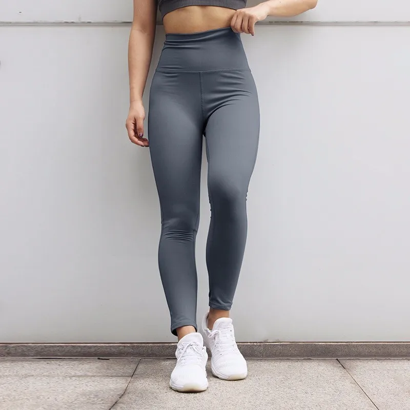 

Solid High Waist Yoga Pants New Push Up Leggins Sport Women Fitness 2019 Sports Wear Women Gym Legging Sport Seamless Leggings