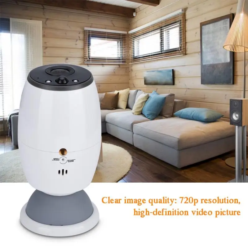 

720P HD Wifi Wireless Home Security IP Camera Security Network CCTV Surveillance Camera IR Night Vision Baby Monitor White