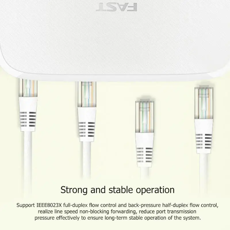 FSG105M 5 портов высокоскоростной RJ45 1000M гигабитный Ethernet коммутатор Быстрый сетевой