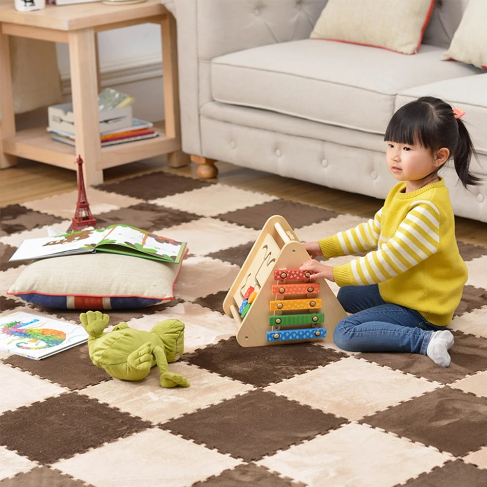 30x30x0.6cm 10Pcs Baby Playmats Floor Puzzle Mat Kids EVA Foam Carpet