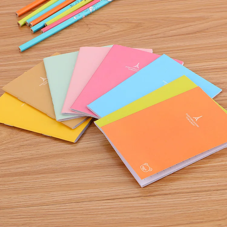 

2019 New 1 Pcs High Quality Rainbow Color Notebook Pocket Portable 12.5*9cm Size NP225