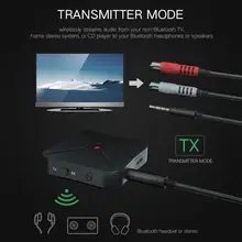 ALLOYSEED 2 в 1 беспроводной Bluetooth аудио передатчик приемник 3,5 мм AUX аудио стерео музыкальный адаптер для домашнего ТВ MP3 ПК