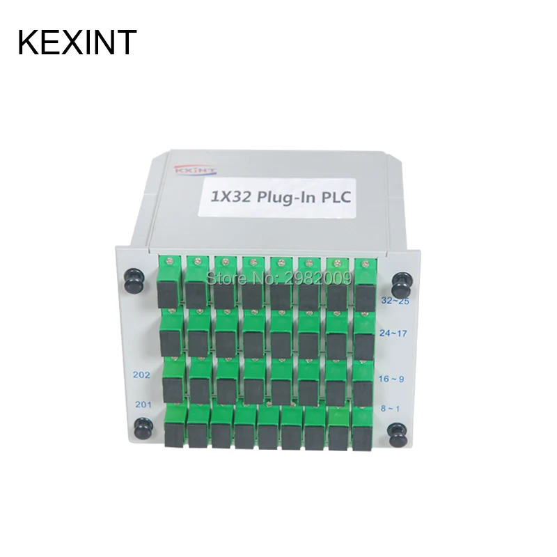 Kexint Factory Direttamente Plc Splitter Sc/Upc 1*32 Inserimento/Lgx/Tipo A Cassetta Fibra Ottica/5 Pezzi