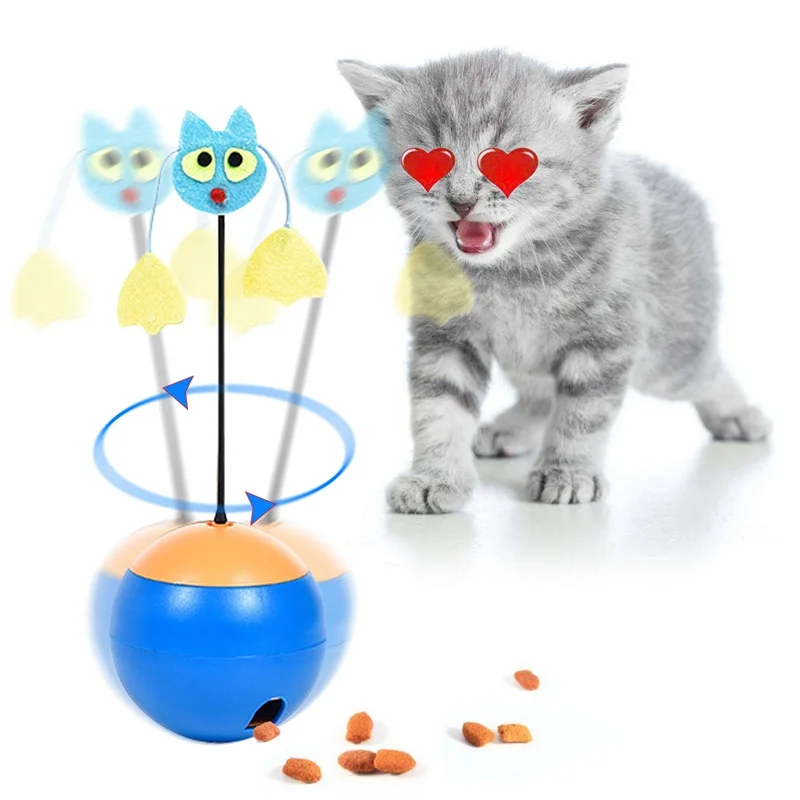 

Electric Tumbler Toys 3 In 1 Multifunctional Laser Pet Cat Toys Tumber Leakage Food Toys Ball Toy Products