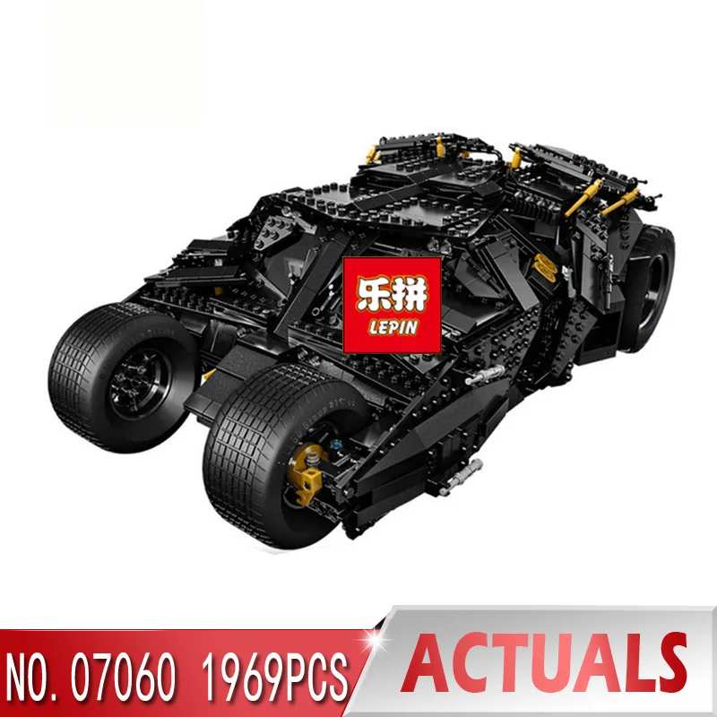 

LEPIN 07060 Genuine Super Hero Movie Series The Batman Armored Chariot Set 76023 Educational Building Block Brick Boy Toys Gifts
