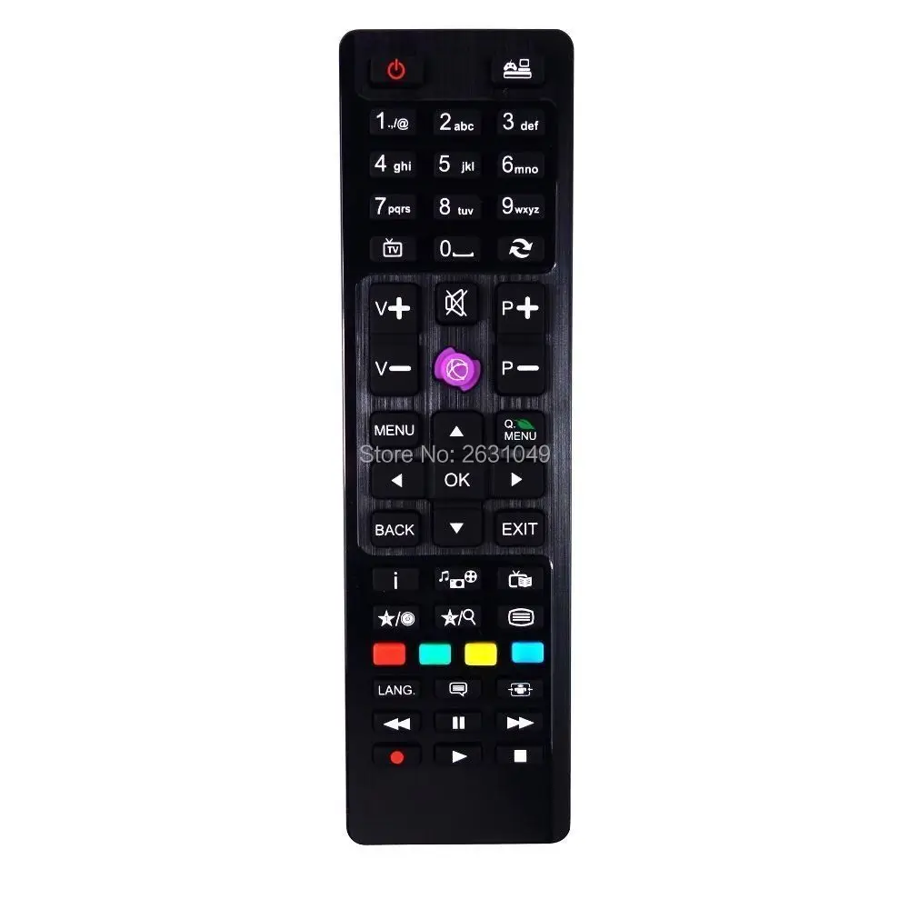

TV Remote Control For Telefunken DGQ32169HDRD.T32EX1945.L65F249A3C.L55F243M3C.XD22FHV.XD28HDV.XD32HDV.XD39FHV
