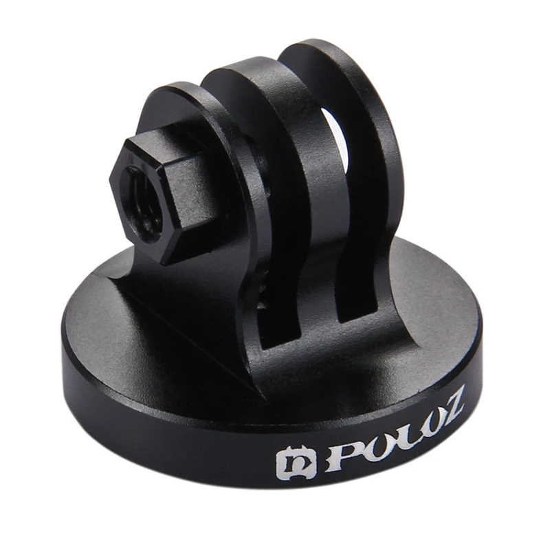 

PULUZ For Go Pro Accessories Camcorder Tripod Mount Adapter for GoPro HERO5 4 Session 4 3+3 2 1, Xiaomi Yi, SJ4000, SJ5000,(Bl