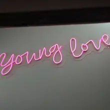 Наружный декоративный неоновый светильник с мягкой трубкой и буквами для стен и магазинов