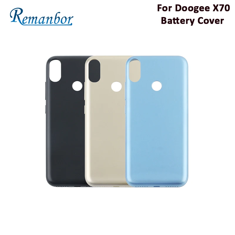 Remanbor Для Doogee X70 батарея Крышка 5 ''антидетонационный защитный задняя крышка
