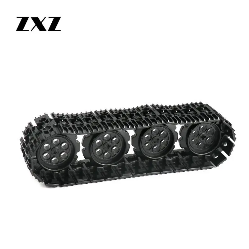 

ZXZ Technic Caterpillar Tracks MOC Building Blocks Excavator Tank Wheel Accessory Brick Toy Compatible With DIY Technic Parts