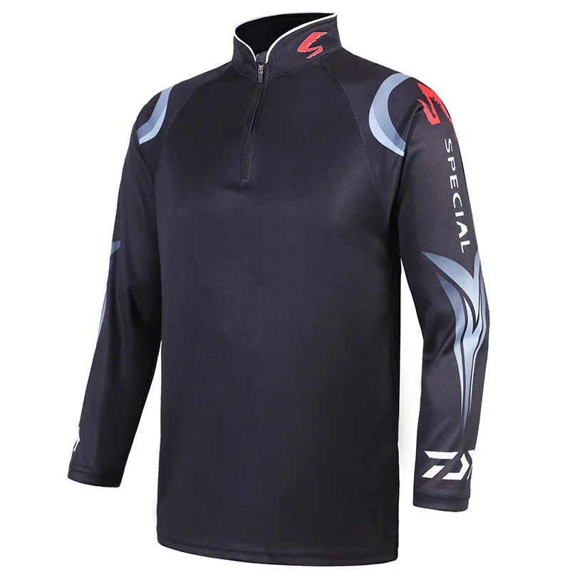 

1PC Drop Shipping New Arrival DAIWA Outdoor Sport Hiking Fishing Shirt Spring Summer Men Breathable Fishing Jacket Clothing