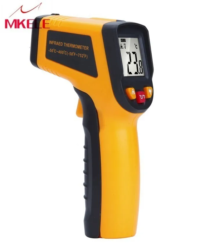 Digital Thermometer non contact Infrared temperature Pyrometer IR Laser