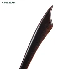 AINILIDAN этнические ювелирные изделия древние сандаловое дерево деревянные палочки для волос простой узор черное дерево природный аромат аксессуары для волос