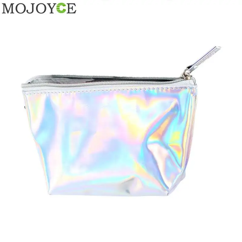 

Portable Women Makeup Bag Organizer fashion PU Ladies Storage Bags for Girls Purse Bag Shiny Large Capacity Travel Cosmetic Case
