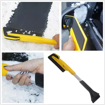 

1pc Car Ice Scraper Vehicle Snow Scraper Detachable Effortless Snow Remover Brush Shovel Windshield Ice Scraper Car-Styling